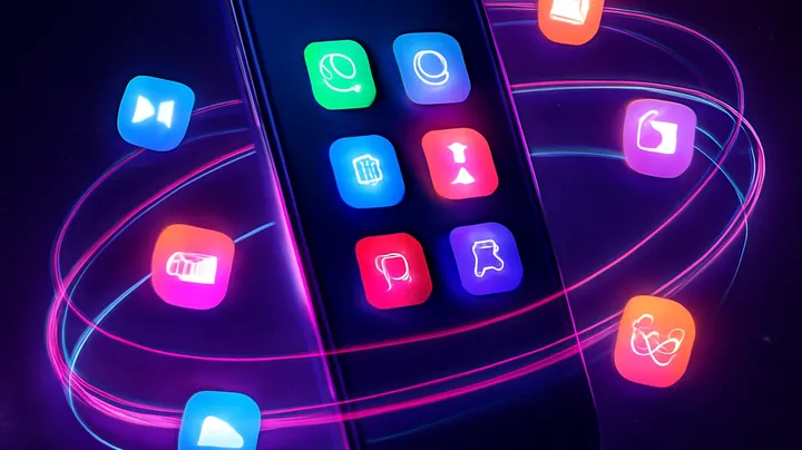 ZBZBET COM - Sleek smartphone floating in space ZBZBET COM Sleek smartphone floating in space